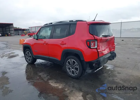 2016 Jeep Renegade Limited z USA, uszkodzony, nr VIN ZACCJBDT4GPD80961